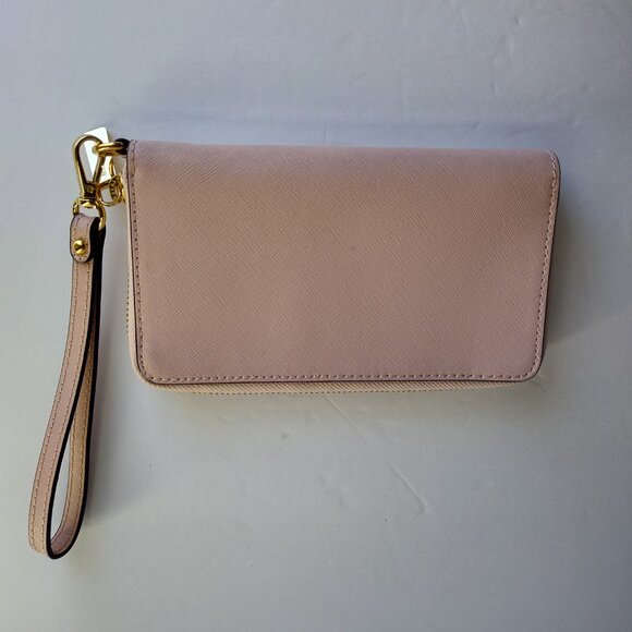 Ladies Michael Kors Pink Convertible Wristlet - Picture 2 of 5